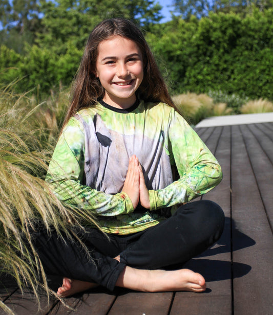 Rhino Long Sleeve Crew Neck- Sun Protective UPF 50+